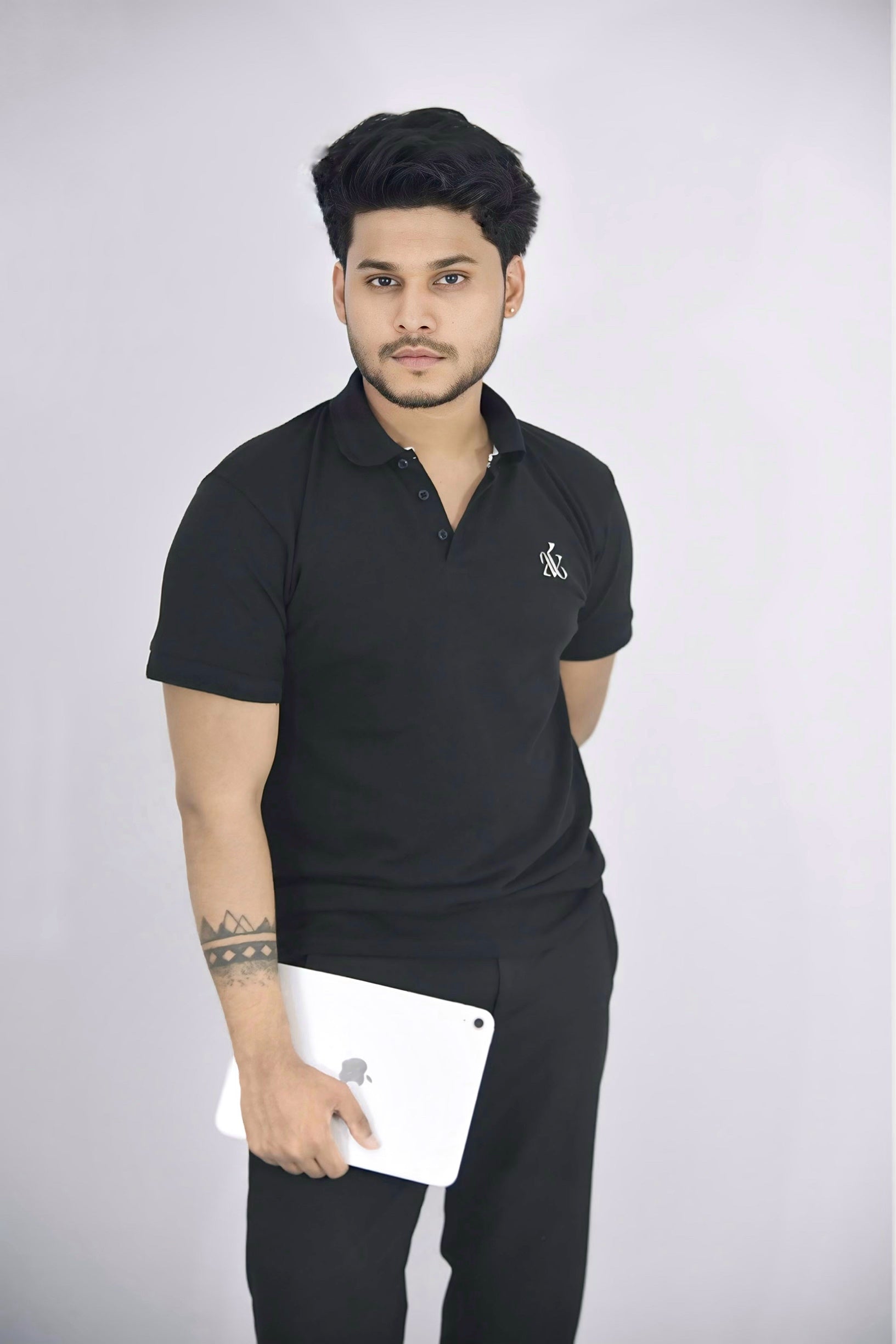Classic Black Polo T-Shirt